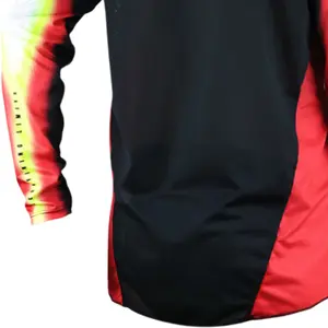 Imagem 4 de Camisa ASW Image Elysium 26 - Vermelho/Preto/Amarelo Fluor