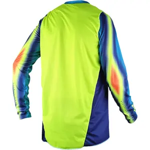 Imagem 2 de Camisa ASW Image Elysium 26 - Verde Marinho/Amarelo Fluor