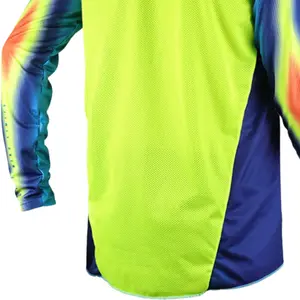 Imagem 4 de Camisa ASW Image Elysium 26 - Verde Marinho/Amarelo Fluor