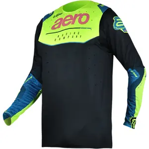 Camisa ASW Concept Genesis 26 - Preto Petróleo/Amarelo Fluor