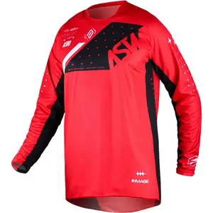 Imagem 1 de Camisa ASW Image Karma 26 - Vermelho/Preto/Branco