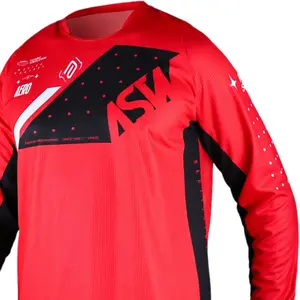 Imagem 3 de Camisa ASW Image Karma 26 - Vermelho/Preto/Branco