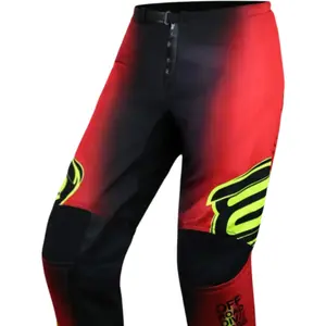 Imagem 3 de Calça ASW Image Elysium 26 - Vermelho/Preto/Amarelo Fluor