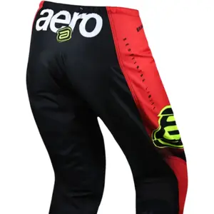 Imagem 5 de Calça ASW Image Elysium 26 - Vermelho/Preto/Amarelo Fluor