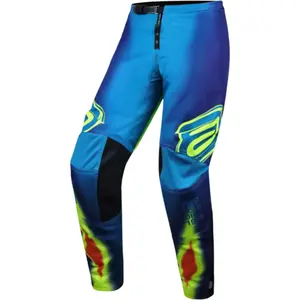 Calça ASW Image Elysium 26 - Verde Marinho/Amarelo Fluor
