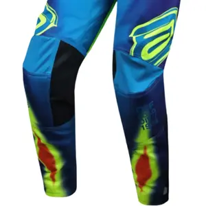 Imagem 4 de Calça ASW Image Elysium 26 - Verde Marinho/Amarelo Fluor