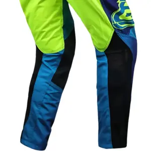 Imagem 6 de Calça ASW Image Elysium 26 - Verde Marinho/Amarelo Fluor