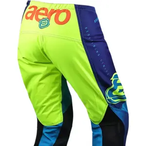 Imagem 5 de Calça ASW Image Elysium 26 - Verde Marinho/Amarelo Fluor