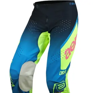 Imagem 2 de Calça ASW Concept Genesis 26 - Petro Petróleo/Amarelo Fluor