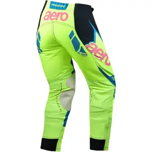 Imagem 4 de Calça ASW Concept Genesis 26 - Petro Petróleo/Amarelo Fluor