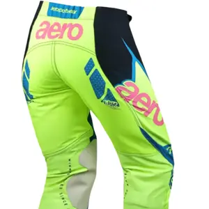 Imagem 5 de Calça ASW Concept Genesis 26 - Petro Petróleo/Amarelo Fluor