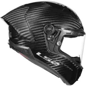 Imagem 3 de Capacete LS2 Thunder Carbon GP Aero Monocolor - Preto