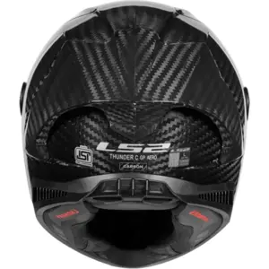 Imagem 5 de Capacete LS2 Thunder Carbon GP Aero Monocolor - Preto