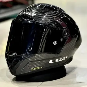 Imagem 7 de Capacete LS2 Thunder Carbon GP Aero Monocolor - Preto