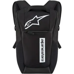 Imagem 2 de Mochila Alpinestars Defcon V3 Backpack Preto/Branco - 13,6 Litros