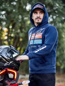 Imagem 10 de Moletom Alpinestars Harken Hoodie - Azul