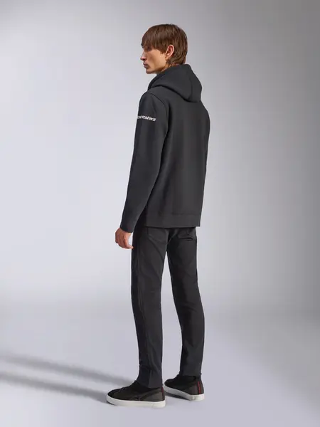 Moletom Alpinestars Frontal Hoodie - Preto - Grid Motors