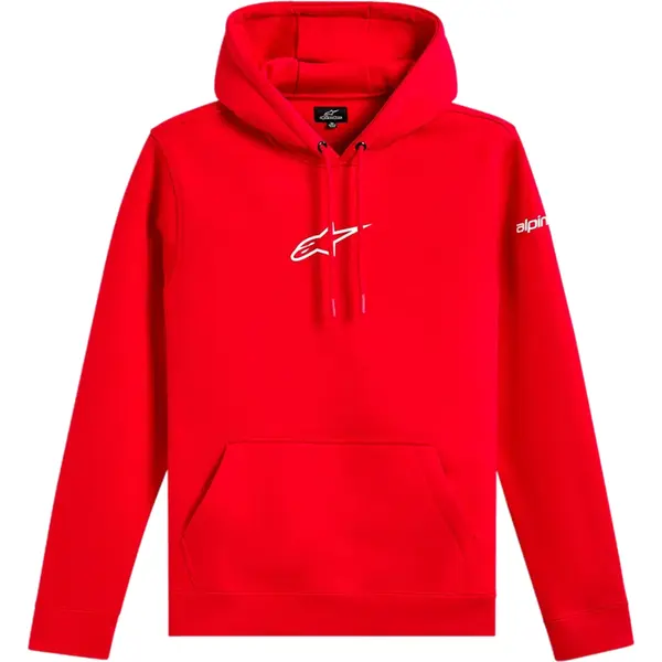 Moletom Alpinestars Frontal Hoodie - Vermelho - Grid Motors