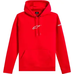Moletom Alpinestars Frontal Hoodie - Vermelho
