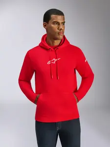 Imagem 6 de Moletom Alpinestars Frontal Hoodie - Vermelho