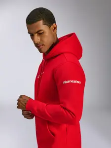 Imagem 7 de Moletom Alpinestars Frontal Hoodie - Vermelho