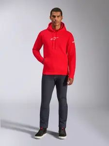Imagem 3 de Moletom Alpinestars Frontal Hoodie - Vermelho