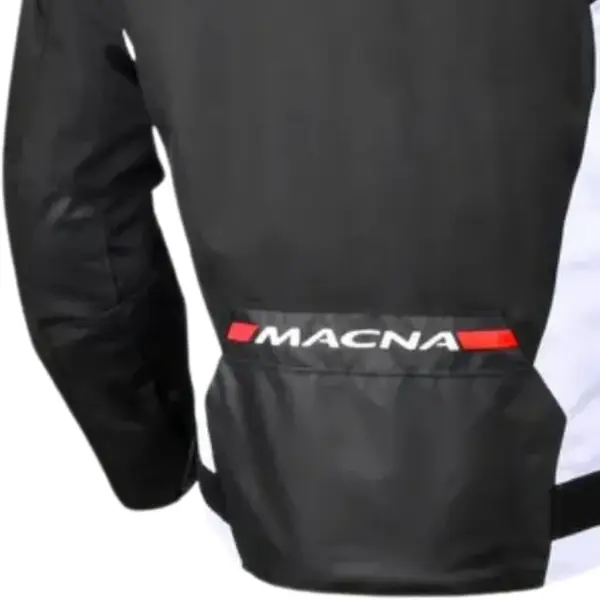 Jaqueta Macna Tazar 2.0 - Preto/Vermelho (Impermeável) - Grid Motors