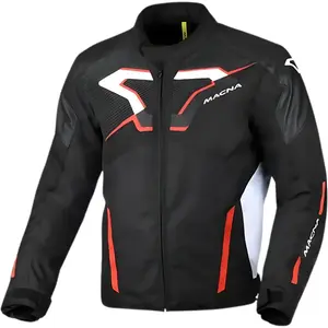 Jaqueta Macna Tazar 2.0 - Preto/Vermelho (Impermeável)