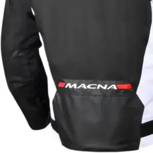 Imagem 6 de Jaqueta Macna Tazar 2.0 - Preto/Vermelho (Impermeável)