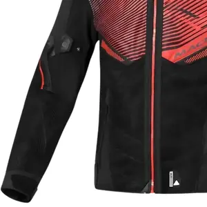 Imagem 4 de Jaqueta Macna Foxter - Preto/Vermelho (Ventilada)