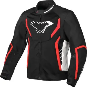 Jaqueta Macna Grisco - Preto/Vermelho (Ventilada)