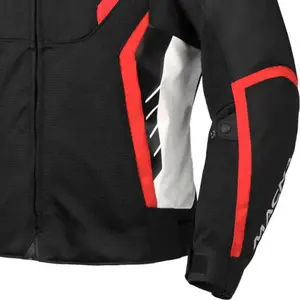 Imagem 4 de Jaqueta Macna Grisco - Preto/Vermelho (Ventilada)