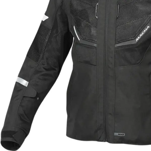 Jaqueta Macna Tondo - Preto (Ventilada) - Grid Motors