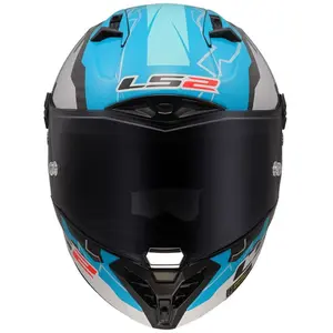 Imagem 3 de Capacete LS2 Thunder Carbon GP Aero Huertas - Azul/Cinza/Preto