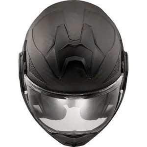 Imagem 7 de Capacete LS2 Advant X FF901 Carbon Solid - Preto Fosco (Articulado)