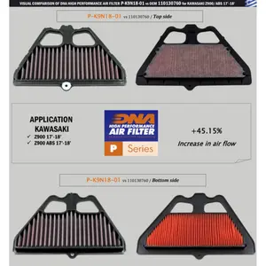 Imagem 2 de Filtro de Ar Esportivo DNA Kawasaki Z900 - P-K9N18-01