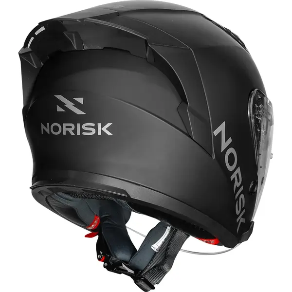Capacete Norisk Downtown 2 Monocolor (Aberto) - Preto Fosco - Grid