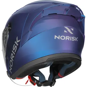 Imagem 7 de Capacete Norisk Downtown 2 Monocolor (Aberto) - Azul Fosco