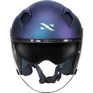 Imagem 5 de Capacete Norisk Downtown 2 Monocolor (Aberto) - Azul Fosco