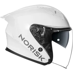 Imagem 2 de Capacete Norisk Downtown 2 Monocolor (Aberto) - Branco