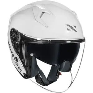 Imagem 4 de Capacete Norisk Downtown 2 Monocolor (Aberto) - Branco