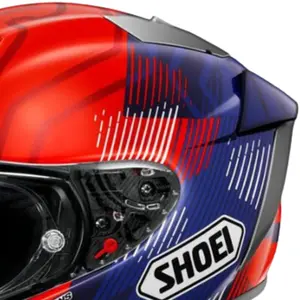 Imagem 5 de Capacete Shoei X-SPR Pro Marquez 8 TC-1 - Vermelho/Azul