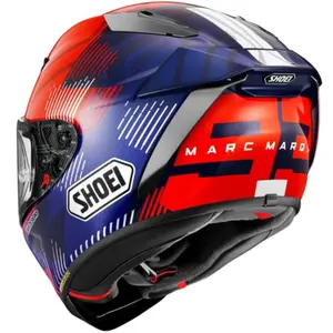Imagem 2 de Capacete Shoei X-SPR Pro Marquez 8 TC-1 - Vermelho/Azul