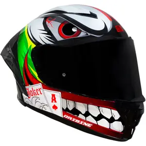 Imagem 4 de Capacete Origine Pista Joker - Verde/Preto