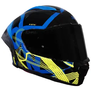Imagem 4 de Capacete Origine Pista Misano - Azul/Preto