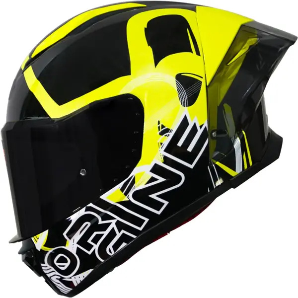 Imagem 1 de Capacete Origine Pista Misano - Amarelo Fluor/Preto
