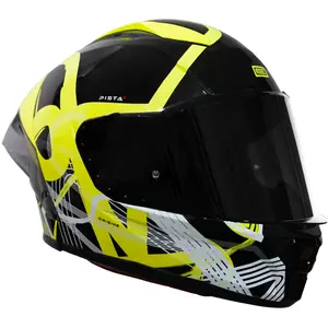 Imagem 4 de Capacete Origine Pista Misano - Amarelo Fluor/Preto