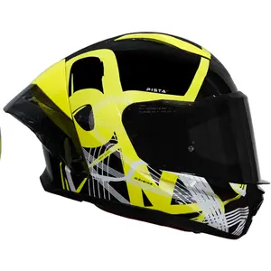 Imagem 5 de Capacete Origine Pista Misano - Amarelo Fluor/Preto