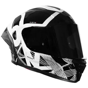 Imagem 4 de Capacete Origine Pista Misano - Branco/Preto