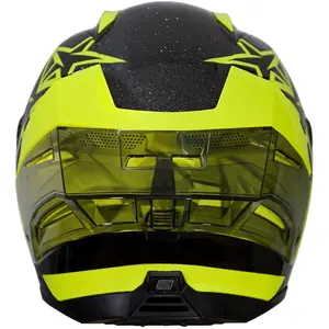 Imagem 6 de Capacete Origine Pista Star - Amarelo Fluor/Preto